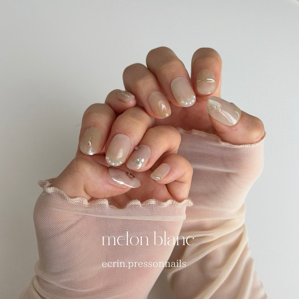 メロンブラン（Melon Blanc）のネイルチップ
